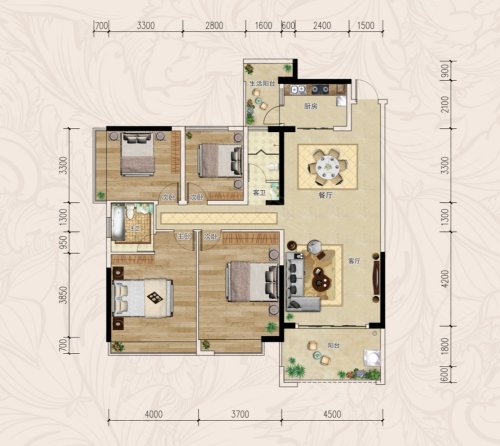正元山水江南户型图