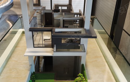 下叠墅模型来看看