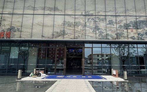 邦泰·双玺动态:邦泰双玺售楼部门口实景欢迎品鉴-淮北安居客