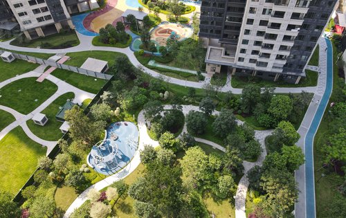 云湖花城78万方综合配套大城真的好美