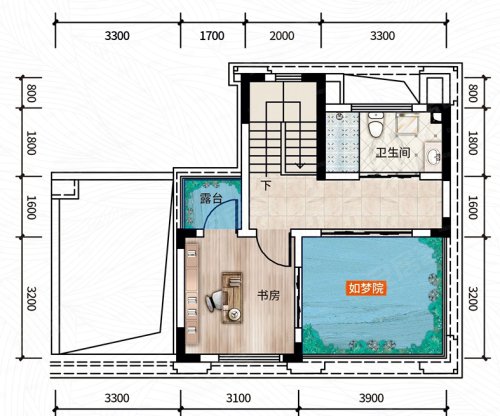 北投凤景湾户型图