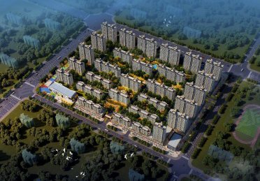 临沂莒南县十字路街道万城瑞府楼盘新房真实图片