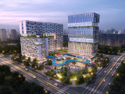 杭州西湖区三墩紫萱海悦公寓楼盘新房真实图片