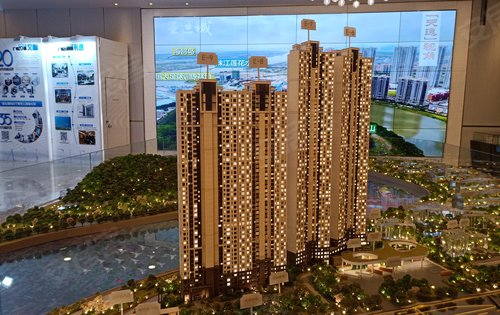 亚运城沙盘展示南向好房当选天逸