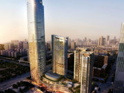 南京建邺河西中部德基世界贸易中心楼盘新房真实图片