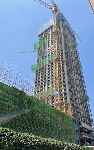 鸿嘉国际广场动态:二号住宅楼东南角方向.-兰州安居客