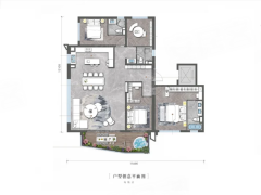 西安华润置地港宸润府户型图，西安华润置地港宸润府房型图，华润置地港宸润府原始户型图大全 - 安居客