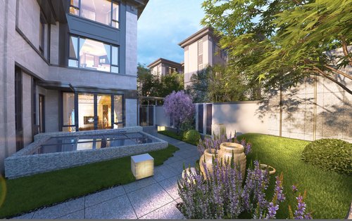 保利和府动态:新中式合院别墅,目前市面上不可多得的70年纯墅社区.