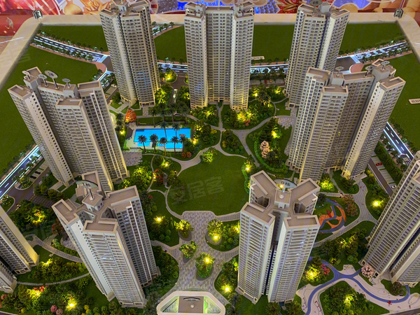 格力海岸规划沙盘