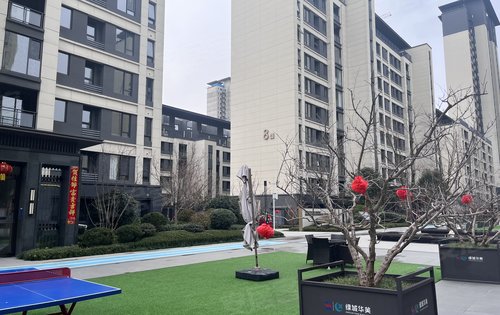 陕建·汉悦府动态:小区环境实拍-汉中安居客