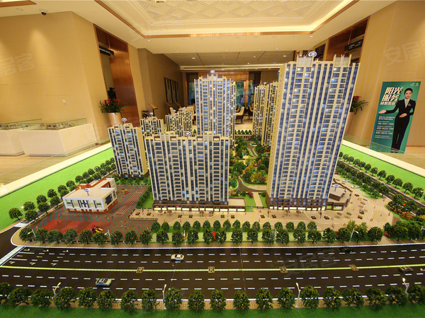 德州碧桂园天宸商铺规划沙盘