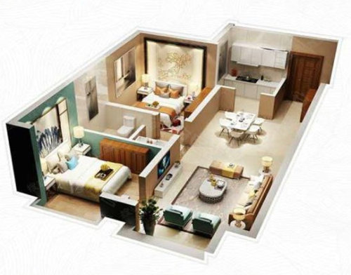 公园柒号户型图