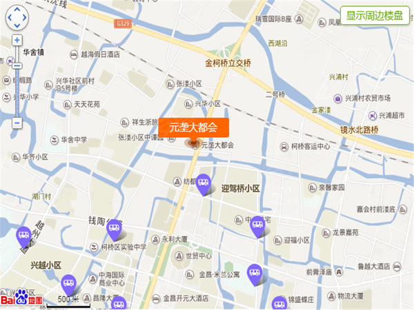 元垄大都会,绍兴元垄大都会房价,楼盘户型,周边配套,交通地图,金柯桥大道与绸缎路交叉口 - 安居客