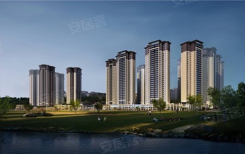 置信府动态:置信府总平规划,新中式风格设计-巴中安居客