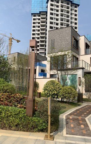 佳兆业东江熙园,126平中式合院～中式风格,地上三层,地下负一层,每个