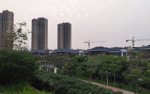 保利锦城项目旁10w方市政潼侨公园实景拍摄