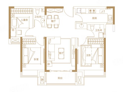 绿地城3区户型图