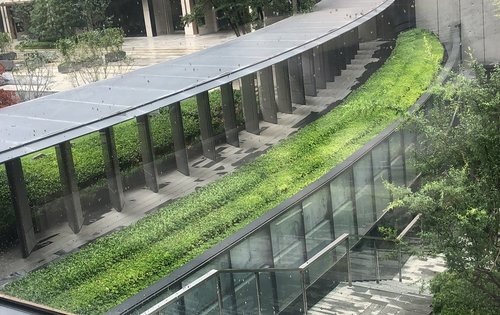 万科翡翠东方风雨连廊,大气又实用