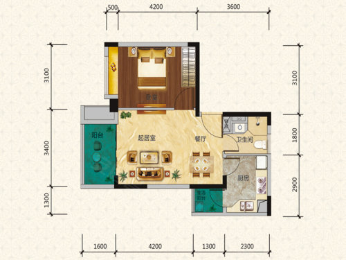 绿地新里缇香公馆户型图