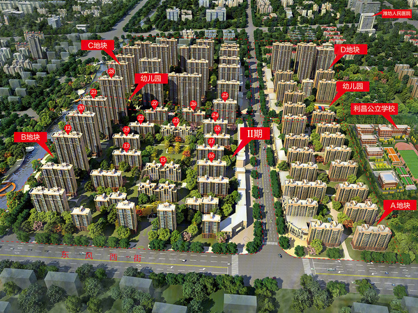 万特公馆,潍坊万特公馆房价,楼盘户型,周边配套,交通地图,东风街与