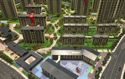 翡翠正荣府沙盘