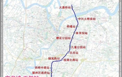 宝龙城交付以后宁波的轨道交通网络已经成型三号线鄞州大道站与项目