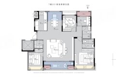 湖州湖州晴翠府户型图,湖州湖州晴翠府房型图,湖州晴翠府原始户型图大全 - 安居客