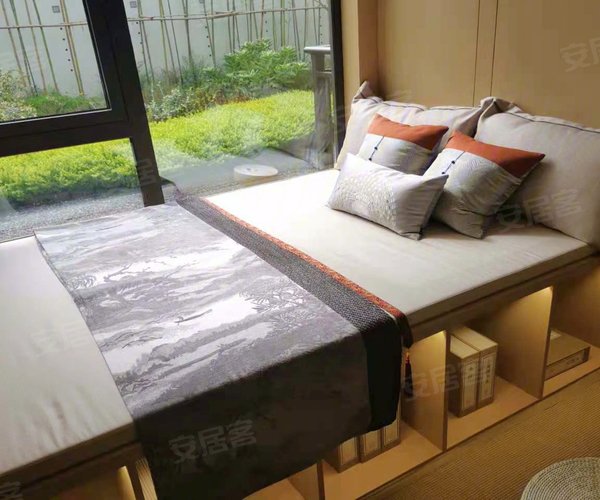 建发央著D户型，建发央著3室2厅2卫1厨约90.00平米户型图，朝南朝向 - 成都安居客