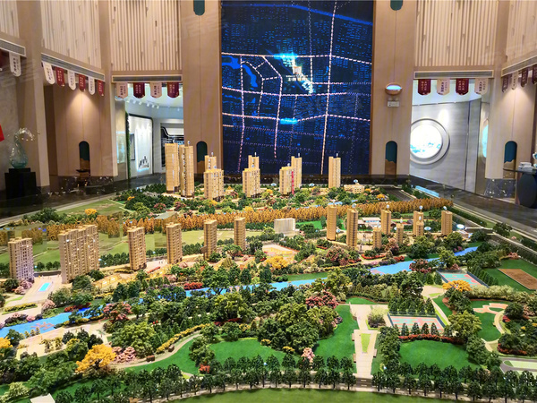 中璟珑璟湾规划沙盘