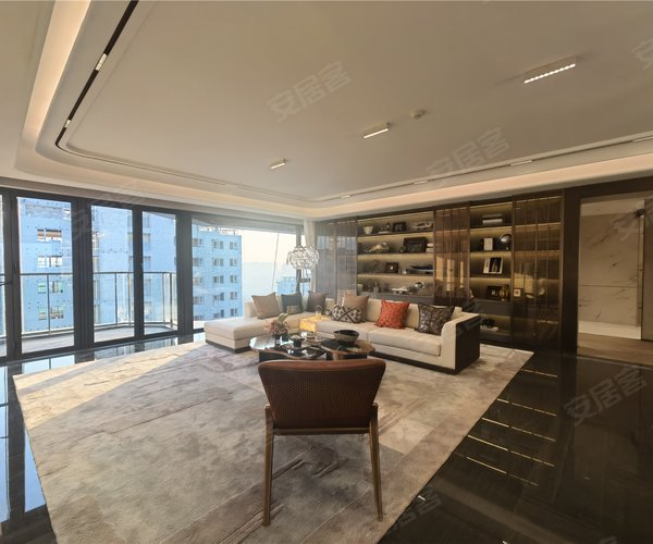 越秀铁建西派天悦193A户型,越秀铁建西派天悦4室2厅3卫1厨约193.00平米户型图,朝南北朝向 - 西安安居客
