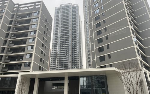 小区大门和实体楼实景拍摄