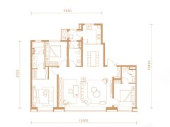 西安中国铁建西派宸樾户型图，西安中国铁建西派宸樾房型图，中国铁建西派宸樾原始户型图大全 - 安居客
