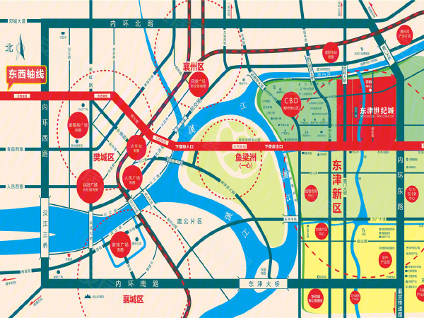 东津世纪城楼盘区位规划