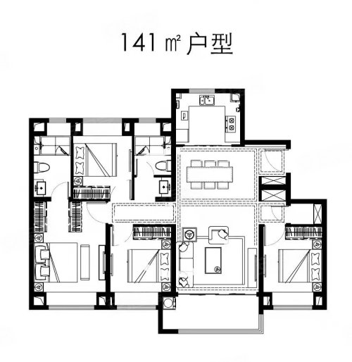 蟠龙府户型图