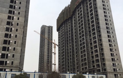 隆基泰和万和郡动态:万和郡中铁建设品质高层部分楼已经建成-武汉安居