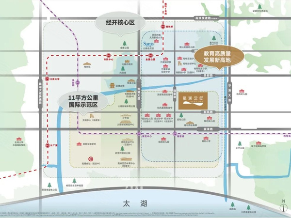 星澜云邸，无锡星澜云邸房价，楼盘户型，周边配套，交通地图，和风路与瑞景道交叉口东北侧 - 安居客