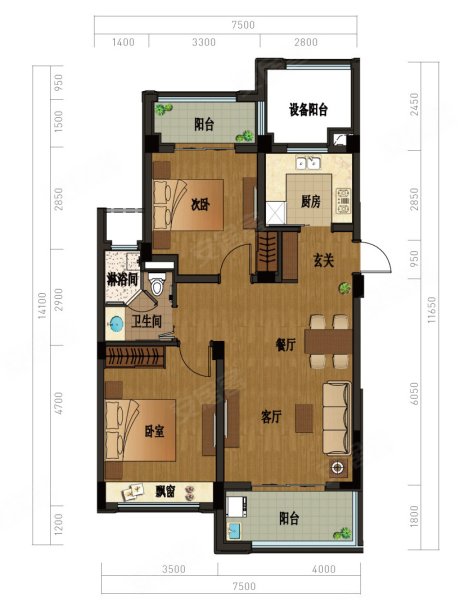 绿城·乌镇雅园户型图