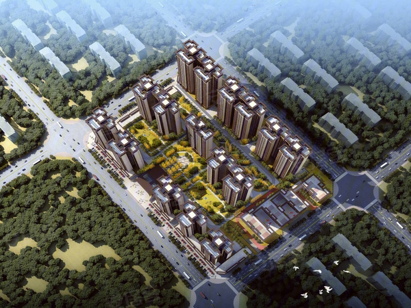 长冠·御珑府规划沙盘