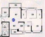 敏捷珑玥台楼层平面图