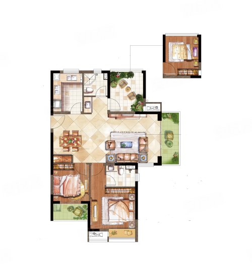 南山维拉户型图