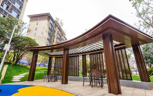 小区休闲凉亭