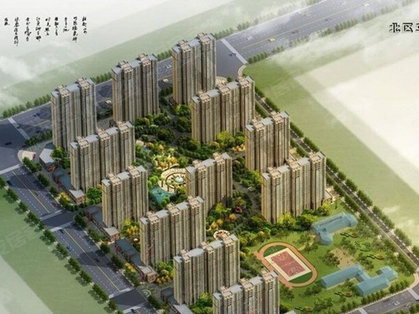 龙昇丽景商业街楼盘建筑物外景