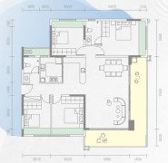 绵阳九洲江渚户型图,绵阳九洲江渚房型图,九洲江渚原始户型图大全 - 安居客