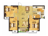 北海恒大名都楼层平面图
