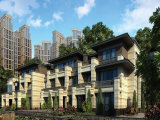 新双楠板块围合式中式庭院风情滨水景观住宅