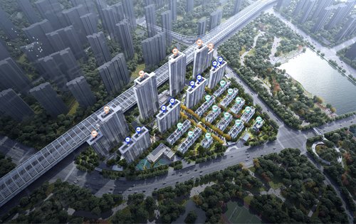 中国铁建花语汀澜动态:花语汀澜，央企打造，公建化外立面，颜值天花板，容积率仅1.86，即将面世-武汉安居客