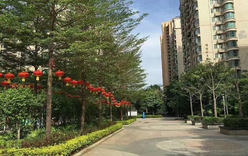 惠城区水口高新区上霞湖庭社区周边环境优越