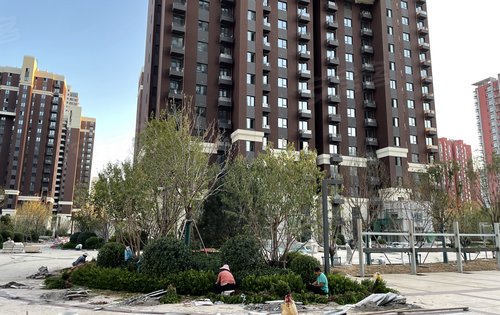 万科公园大道紫台动态:二期即将交付,园林实景即将呈现-唐山安居客