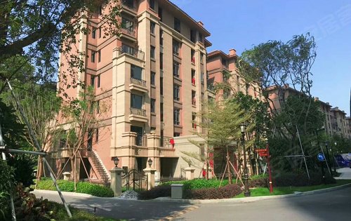恒大海上帝景一线临海花园洋房,小区实景图本周盛大加推