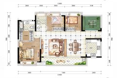 惠州佳兆业东江新城户型图，惠州佳兆业东江新城房型图，佳兆业东江新城原始户型图大全 - 安居客